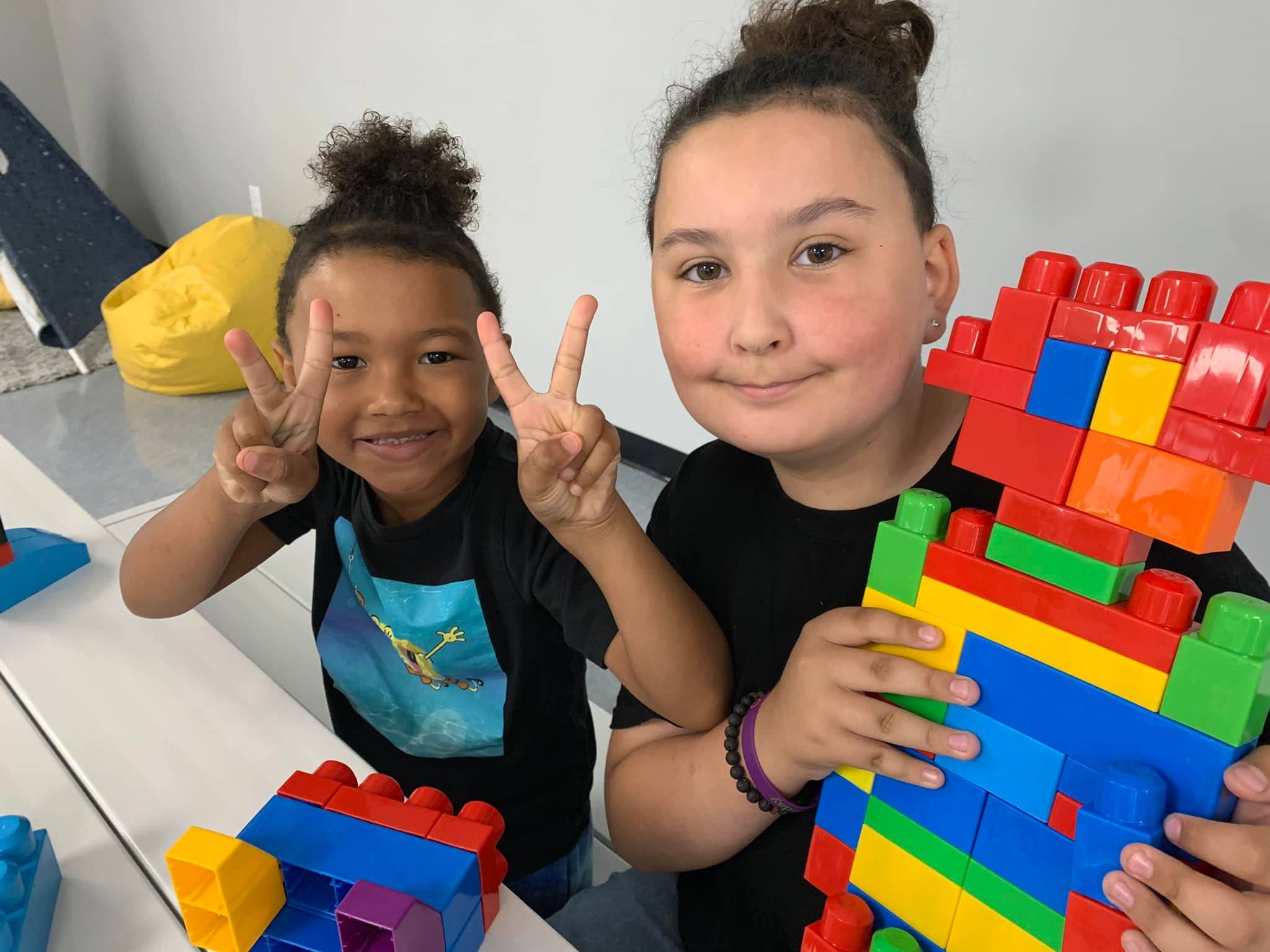 Children enjoying interactive and creative activities at His Haven in Elmira NY