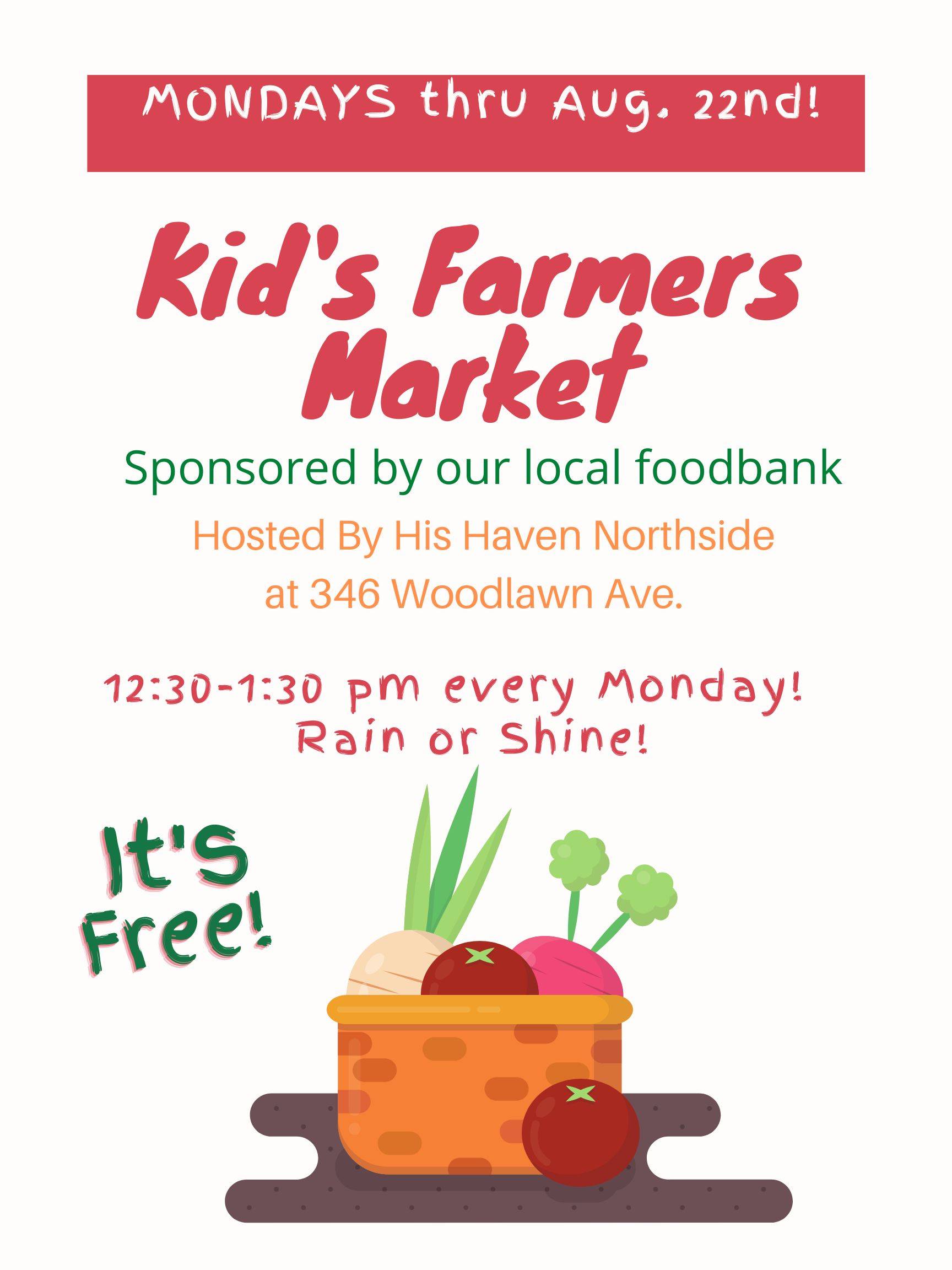 kids farmers market