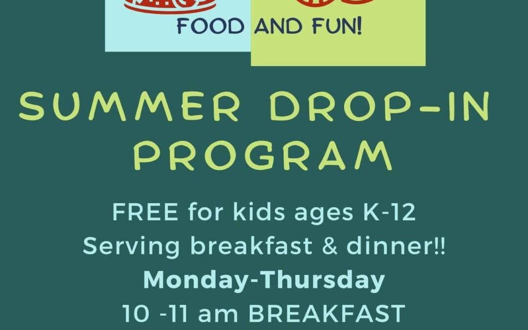 Summer programming activities for youth at His Haven community center in Elmira NY